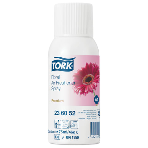 Сменный баллон 75 мл, TORK (Система А1) Premium, цветочный, 236052